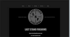 Desktop Screenshot of laststandfirearms.com